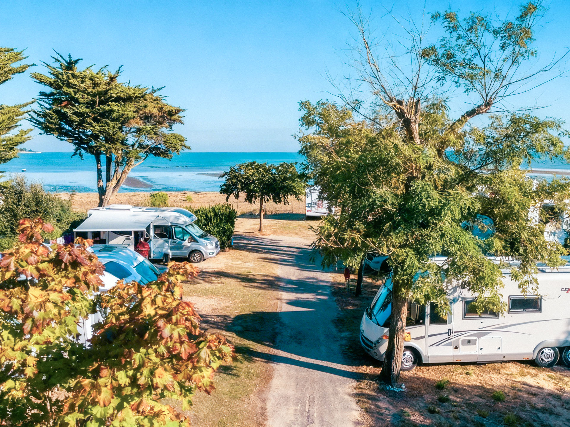 camping bord de mer baignade depuis camping