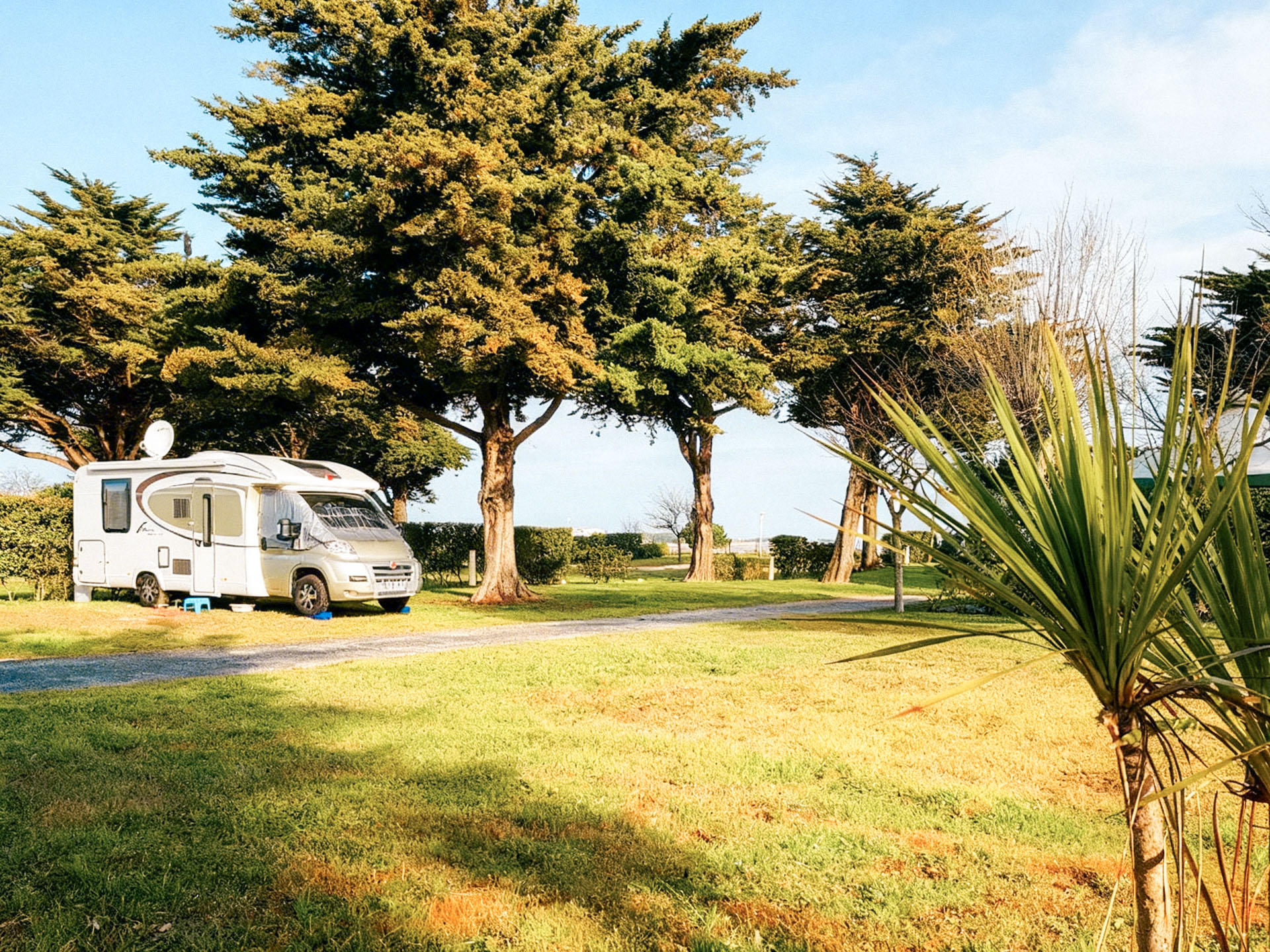 emplacement caravane camping tente île de ré