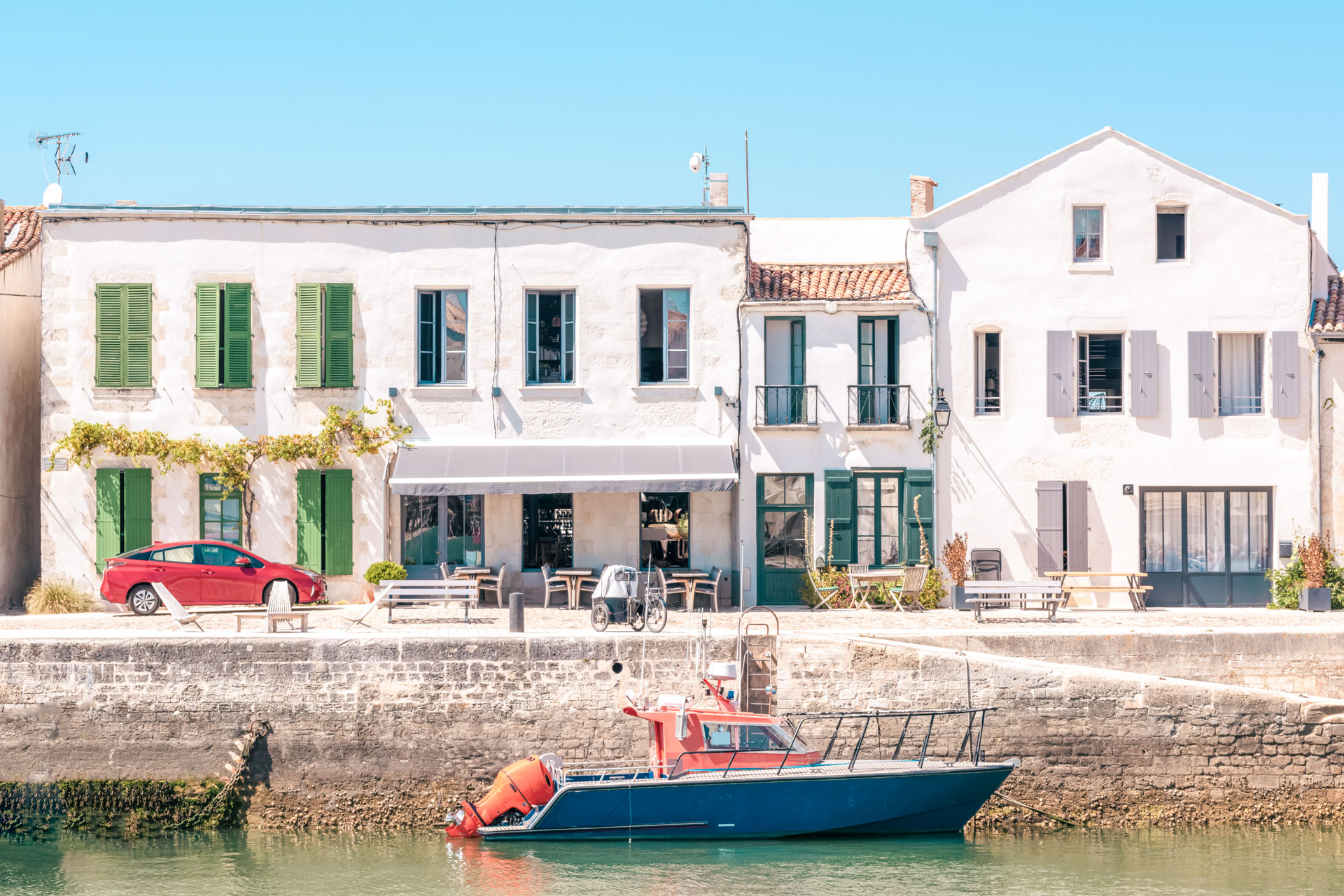 île de ré port saint martin camping platin redoute